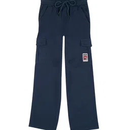 Gini and Jony Boys Comfort Straight Fit Cotton Cargos Trousers-image-93