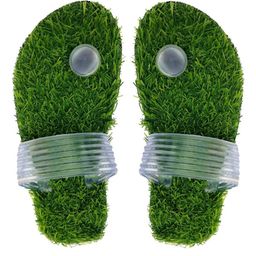 ADJ Men Green Flip Flops-image-55