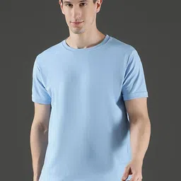 EPPE Men Dry Fit Solid Round Neck Slim Fit T-shirt-image-17
