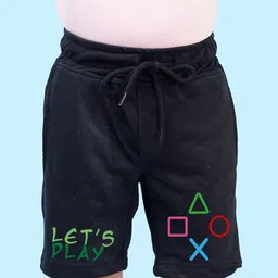 NUSYL Boys Printed Cotton Shorts-image-99