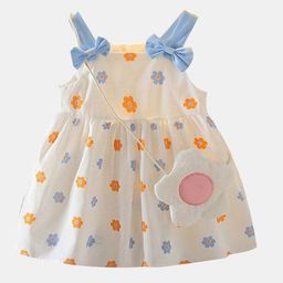 YK Print Fit & Flare Dress-18