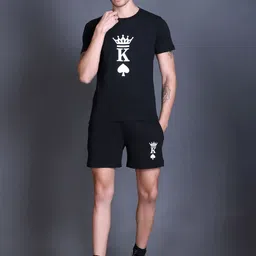 FIRST SLEEP Men Printed Night suit-picture-33