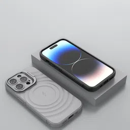 Luxury Kase Solid iPhone 14 Pro Impact Resistant Rugged Back Case with Wireless Charging-image-48
