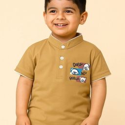 YK Boys Typography Printed T-shirt-image-42
