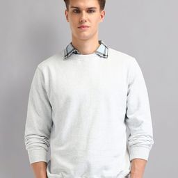 AD By Arvind Men Round Neck Slim Fit  Sweatshirt-picture-4