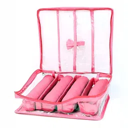 Ajabh Pink Set of 1 Regular Jewellery Organiser Organisers-56