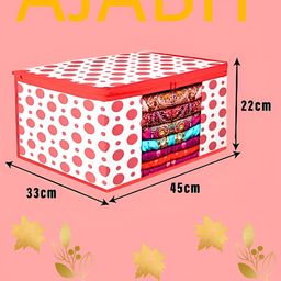 Ajabh Orange Set of 5 Regular Multi-Utility Organisers image 4