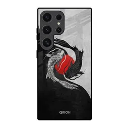 QRIOH Quirky Printed Lightweight Samsung Galaxy S24 Ultra 5G Silicone Back Case-picture-8
