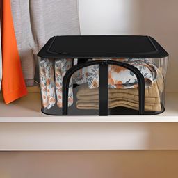 Aura Navy Blue Set of 2 Regular Drawer Organiser Organisers image 4
