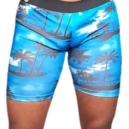 Aqua Holic Men Printed Swim Shorts-image-69