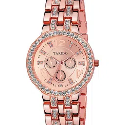 TARIDO Men Embellished Dial & Bracelet Style Straps Analogue Watch TD2902SM05-34