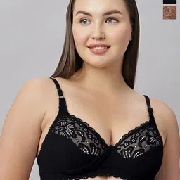 KAVYA Pack Of 2 Full Coverage Non Wired Non Padded Full Coverage Cotton T-shirt Bra-picture-45