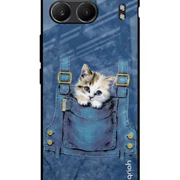QRIOH Kitty In Pocket OnePlus Nord 4 5G Impact Resistant Back Case-image-9