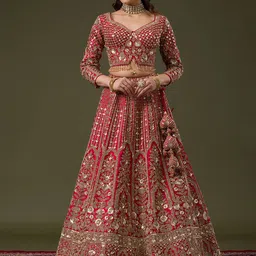 Koskii Embellished Sequinned Ready to Wear Lehenga & Blouse With Dupatta-picture-53