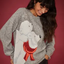 DOROTHY PERKINS Embellished Detail Pullover-image-93