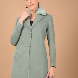 Crimsoune Club Single-Breasted Longline Overcoat-image-68
