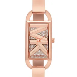 Michael Kors Women Empire Embellished Dial & Stainless Steel Straps Analogue Watch MK4858I-image-91