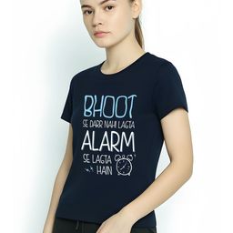 SZN Women Typography Printed T-shirt-picture-11