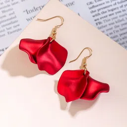 Yellow Chimes Contemporary Drop Earrings-image-72