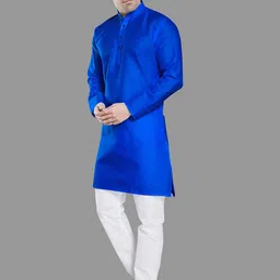 DIVISIVE Men Regular Kurta with Pyjamas image 5