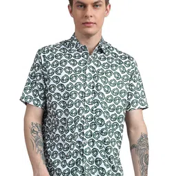 ECOLINE Clothing Men Standard Opaque Printed Casual Shirt-image-23