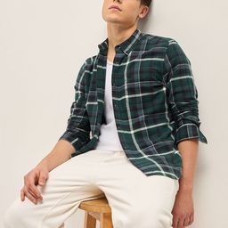 THE BEAR HOUSE Men Slim Fit Opaque Checked Casual Shirt-picture-43