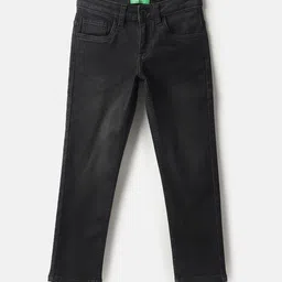 United Colors of Benetton Boys Slim Fit Mid-Rise Stretchable Jeans-picture-39