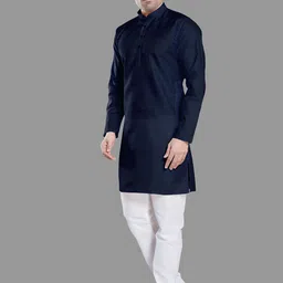 DIVISIVE Men Regular Kurta with Pyjamas image 5