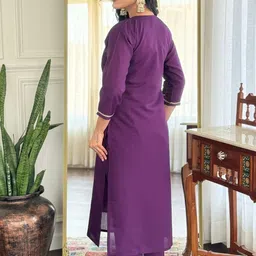 Happy Design Women Ethnic Motifs Embroidered Kurta with Trousers & Dupatta-picture-33