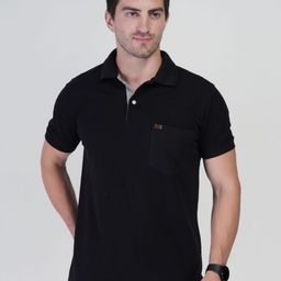 Polo Plus Men Polo Collar Bio Finish Pockets T-shirt-image-14