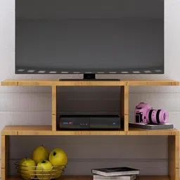 HEXA RED Wall Mounted TV Unit Cabinet with Storage-image-53