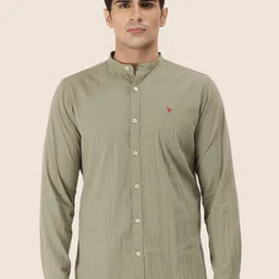 AMSWAN Men Opaque Casual Shirt-picture-29