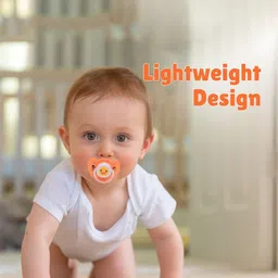 Adore Vento Jr - The Orthodontic Vented Pacifier with Multipurpose Storage Case-Orange image 4