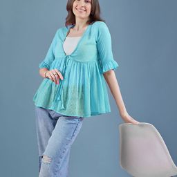 DressBerry Women Tie-Up Shrug-23