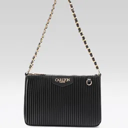 Carlton London Textured Structured Shoulder Bag-picture-4