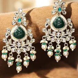 Anouk Floral Drop Earrings-4