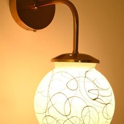 1ST TIME Black & White Printed Glass Traditional Cylinder Wall Lamps Wall Lamps-picture-22