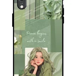 QRIOH Floral Printed iPhone XR Back Case Mobile Accessories-picture-30