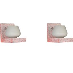 SOMIL White Glass Cylinder Printed Wall Lamps-image-92
