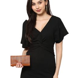Lavie Women Synthetic Solid Envelope 3Fold Wallet-39