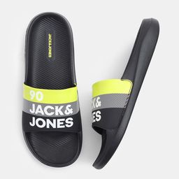 Jack & Jones Men Printed Flip Flops Sliders-image-80
