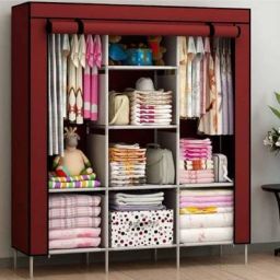 88130 Fancy Portable Closet Micro Fiber Collapsible Wardrobe-image-12