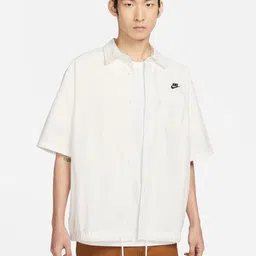 Nike Club Men Solid Relaxed Oversized Casual Shirt-picture-13