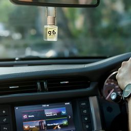 GSB Transparent Aseel Hanging Car Air Freshener - 10 ml image 3