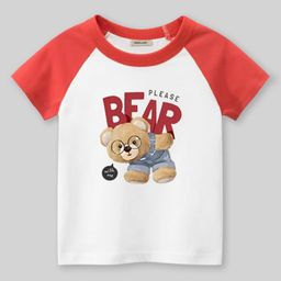 INCLUD Boys Graphic Printed Round Neck Raglan Sleeves T-shirt-image-37