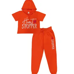 Clothe Funn Printed Hooded Clothing Set-picture-13