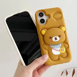 CASE CREATION Cartoon Characters Printed iPhone 16 Back Case Mobile Accessories-15