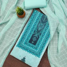SHADOW & SAINING Embroidered Unstitched Dress Material-picture-47