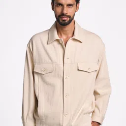 Terra Luna Men Colourblocked Cotton Sporty Jacket with Embroidered-picture-58