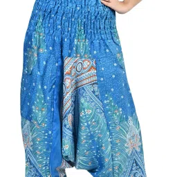 Solid Rayon Women Harem Pants-image-120
